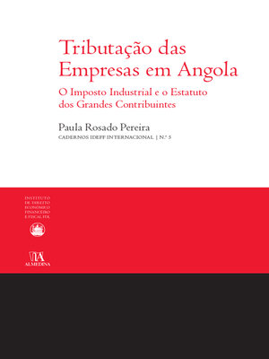 cover image of Tributação das Empresas em Angola